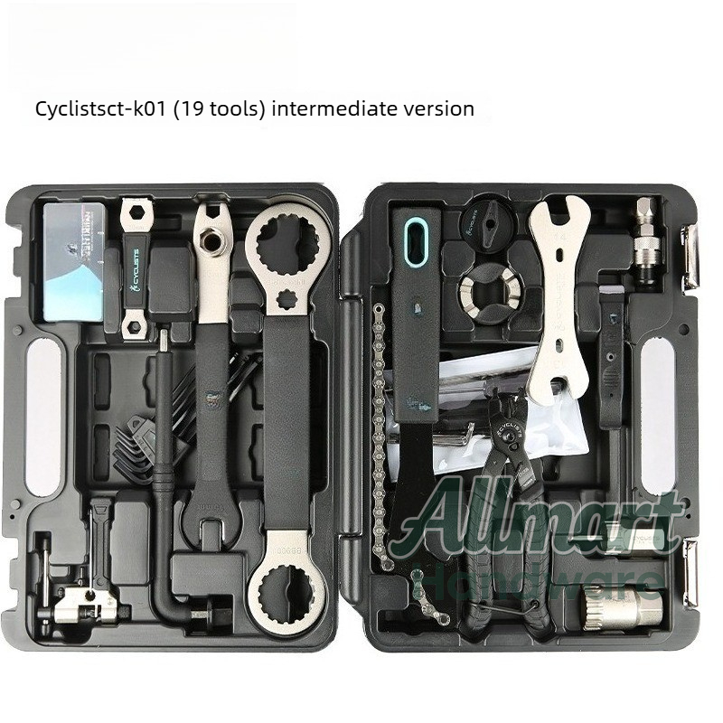 Mountain Biking Kit - Set alat perawatan multifungsi sepeda, kit
