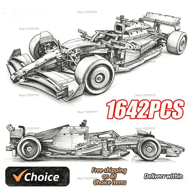 Victor Racket Jetspeed - Mobil Balap Performa Tinggi Skala 1:8