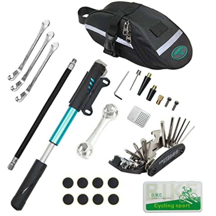 Mountain Biking Kit - Perlengkapan Perbaikan Sepeda Berisi Alat 16-in-1,