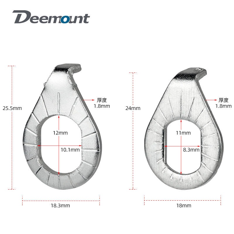 Set Mur Pengait Hub Tebal M8 M - Mountain Biking Kit ulasan dan harga