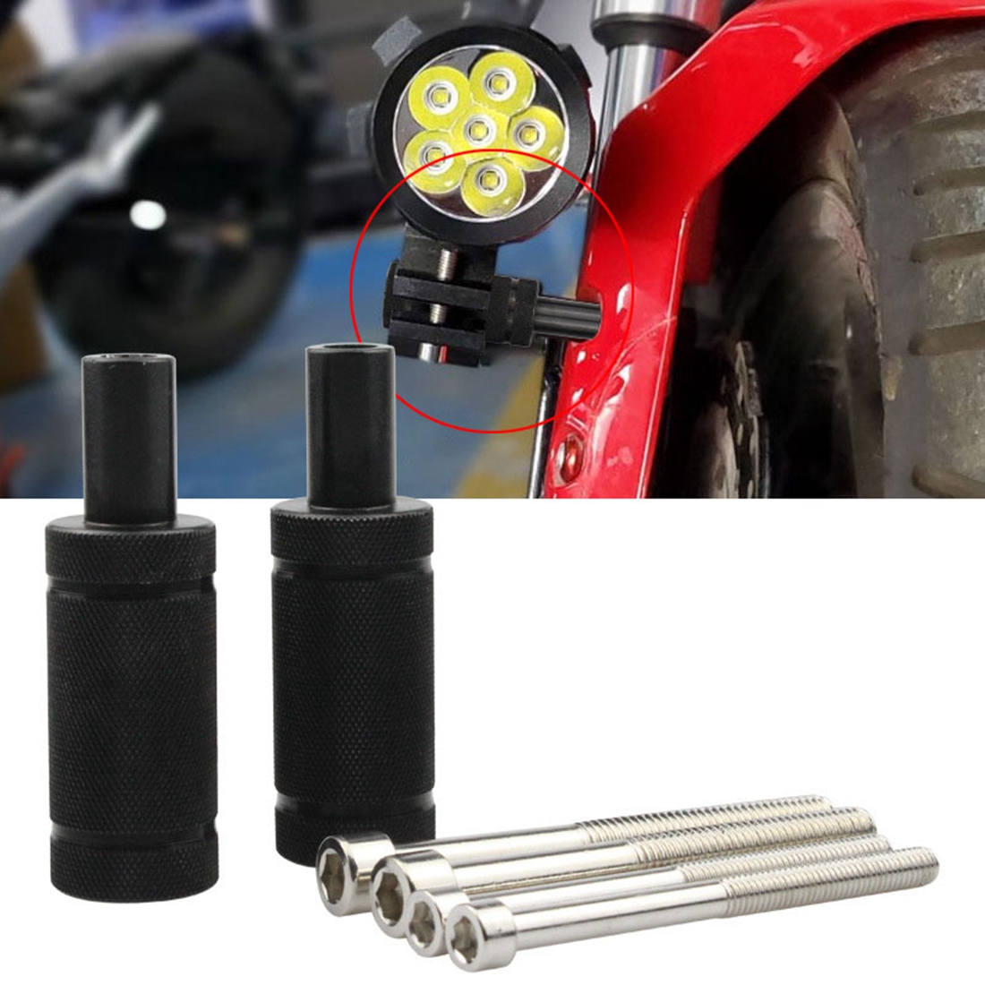 Dudukan Lampu Motor yang Dapat - Mountain Biking Denver ulasan dan harga